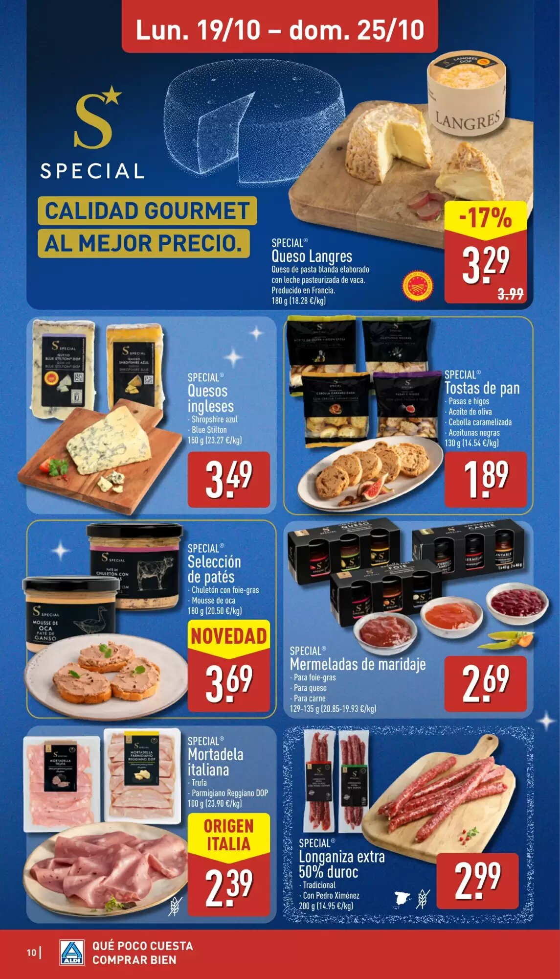 Folleto promocional de ALDI válido desde el 19/10/2026 - Página 10.