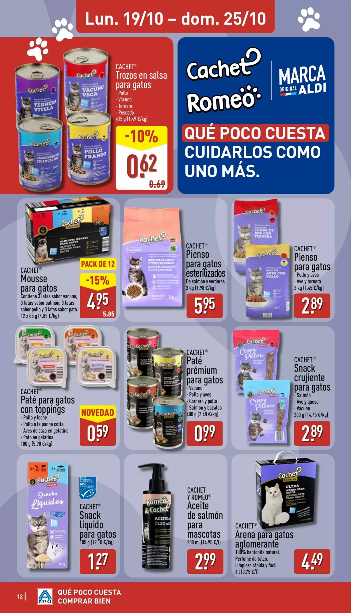 Folleto promocional de ALDI válido desde el 19/10/2026 - Página 12.