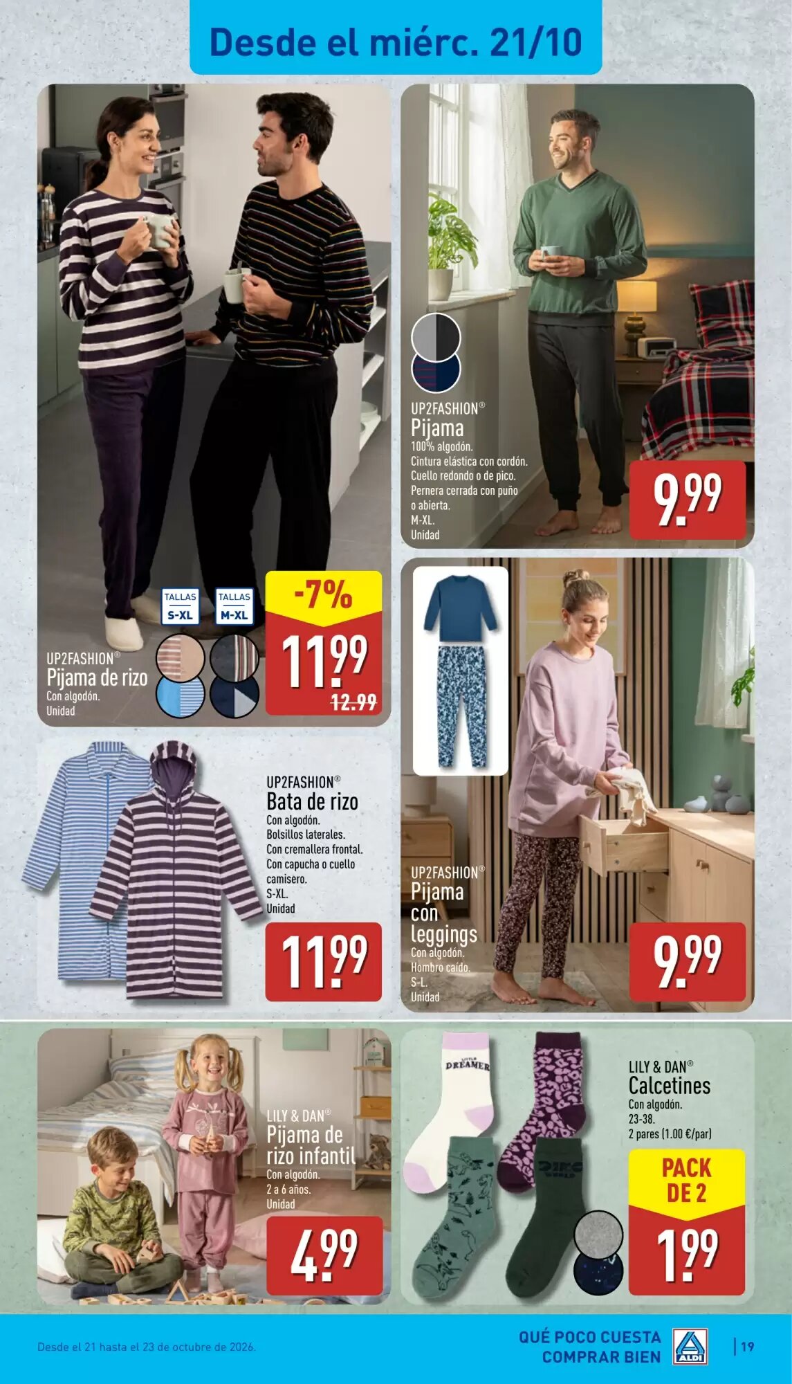 Folleto promocional de ALDI válido desde el 19/10/2026 - Página 19.