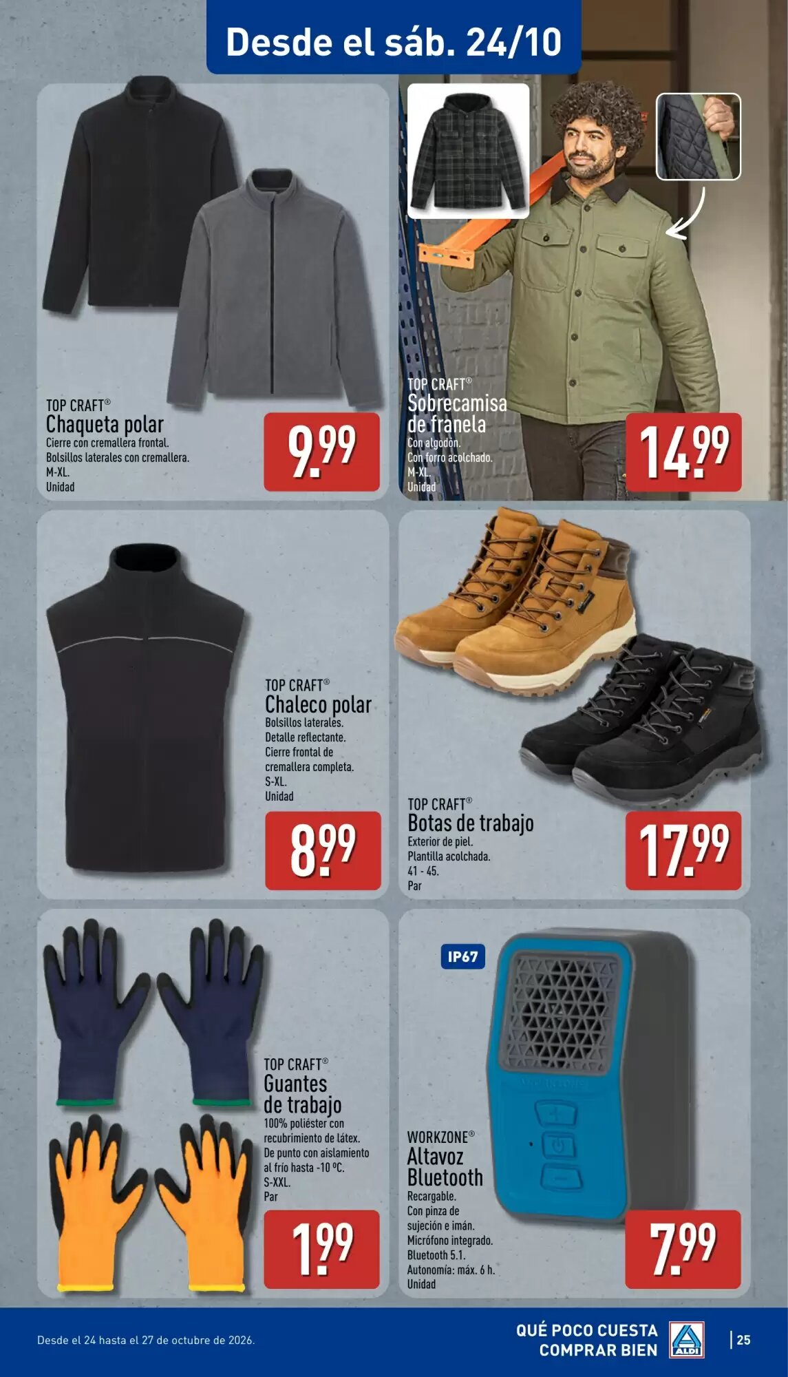 Folleto promocional de ALDI válido desde el 19/10/2026 - Página 25.