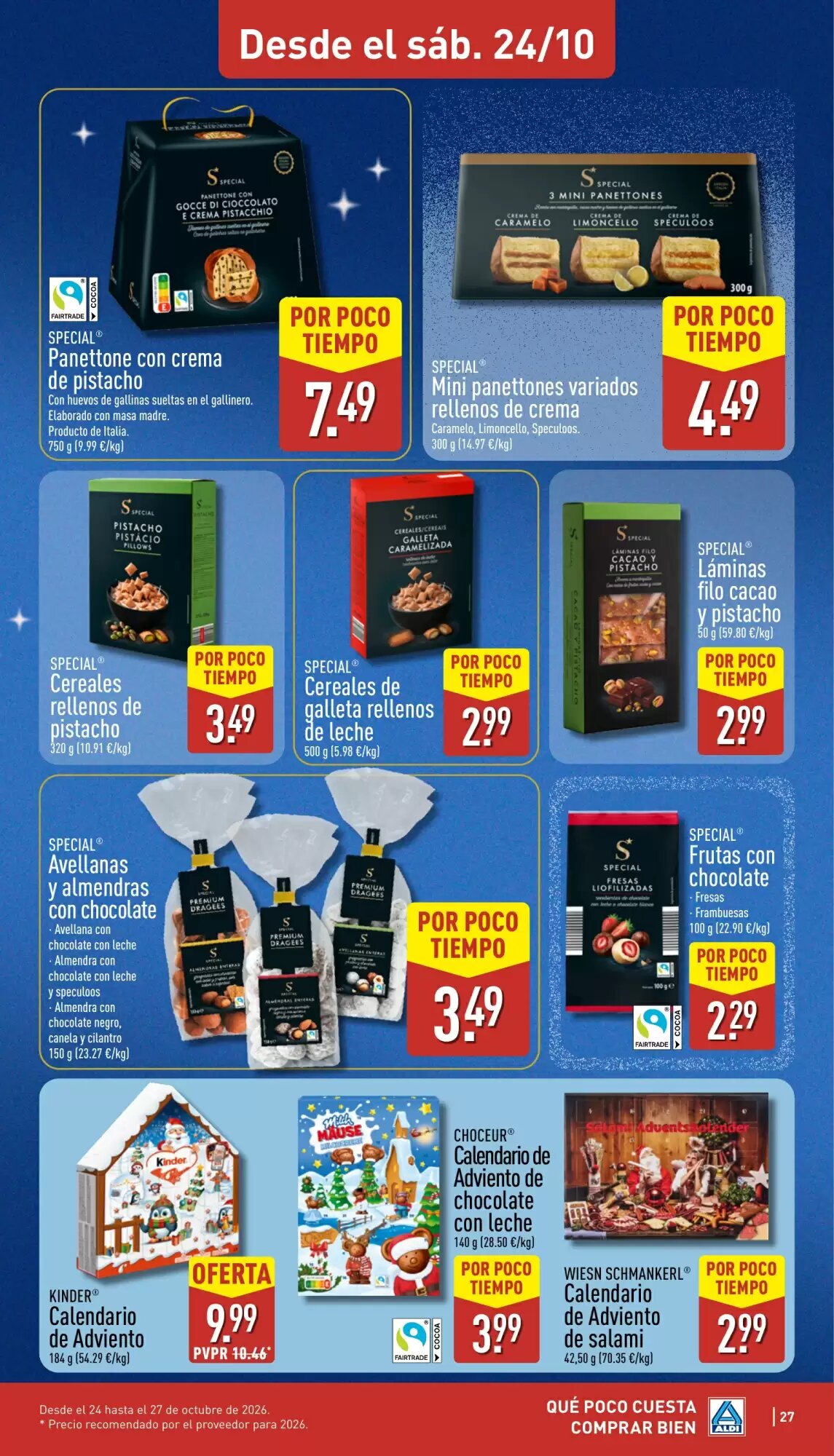 Folleto promocional de ALDI válido desde el 19/10/2026 - Página 27.