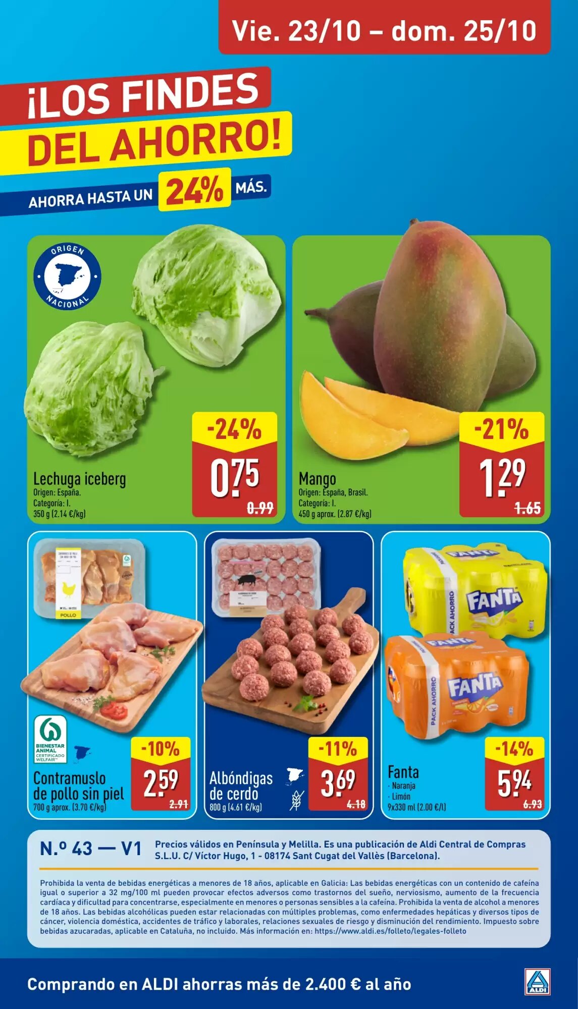 Folleto promocional de ALDI válido desde el 19/10/2026 - Página 28.