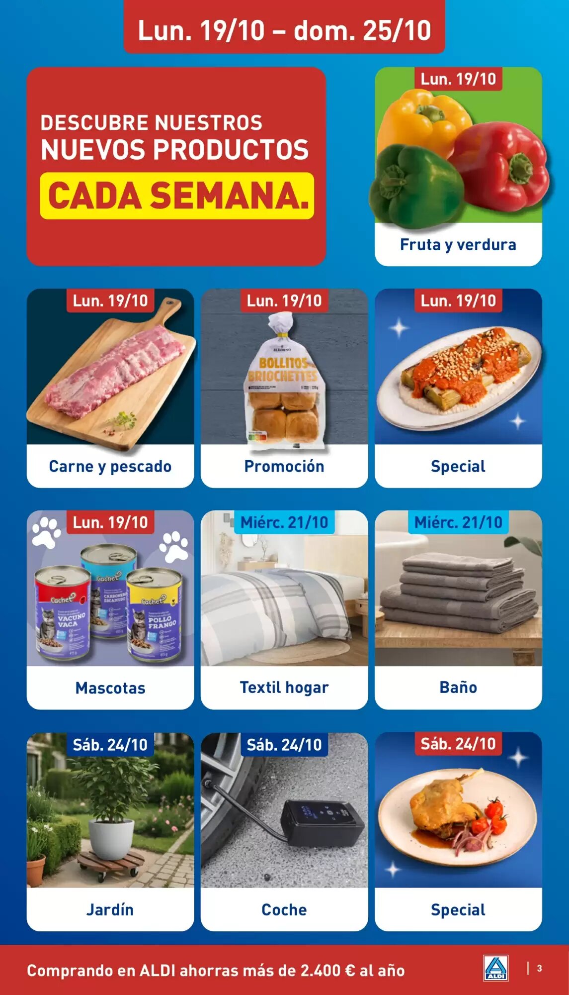 Folleto promocional de ALDI válido desde el 19/10/2026 - Página 3.