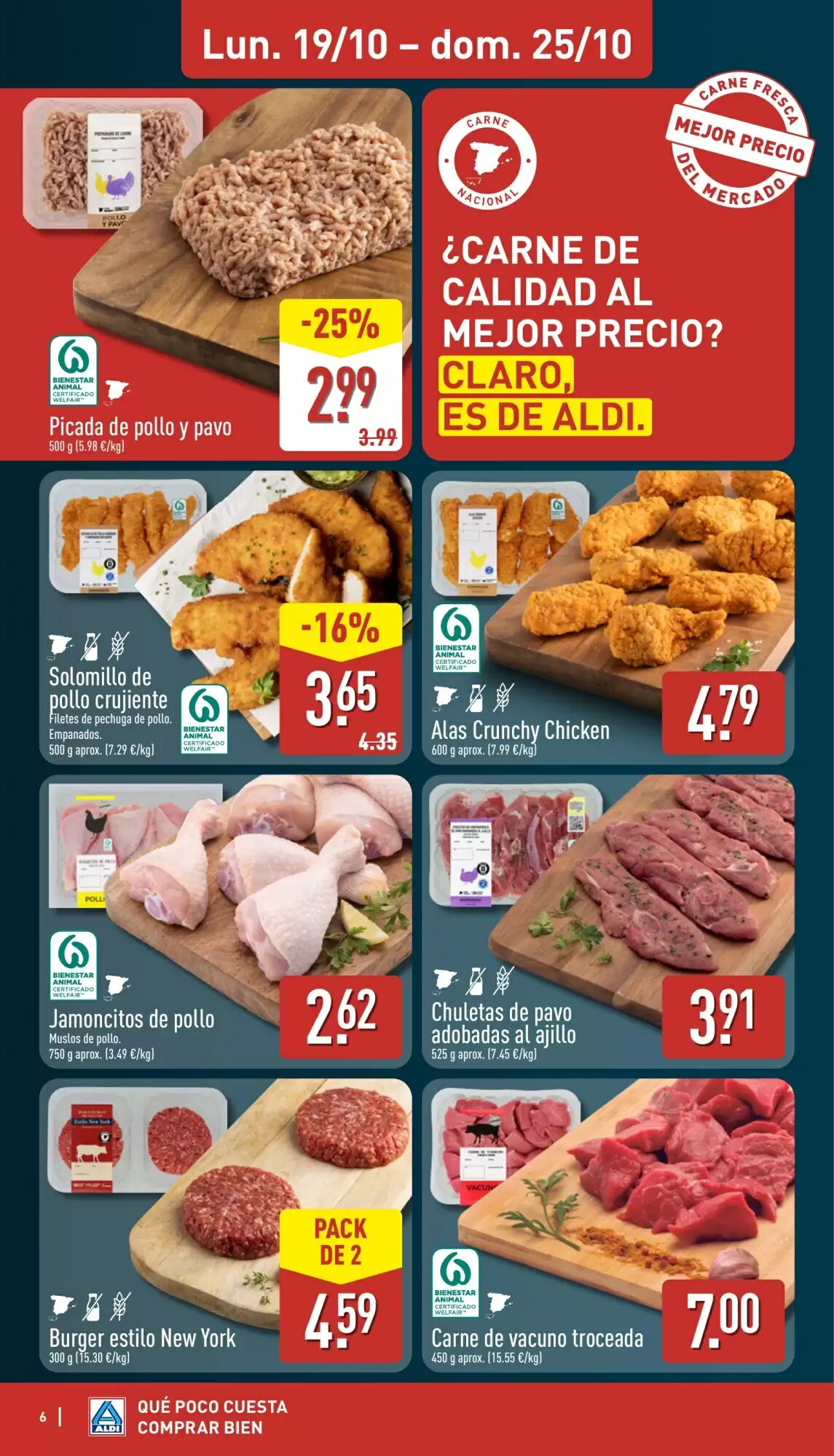 Folleto promocional de ALDI válido desde el 19/10/2026 - Página 6.