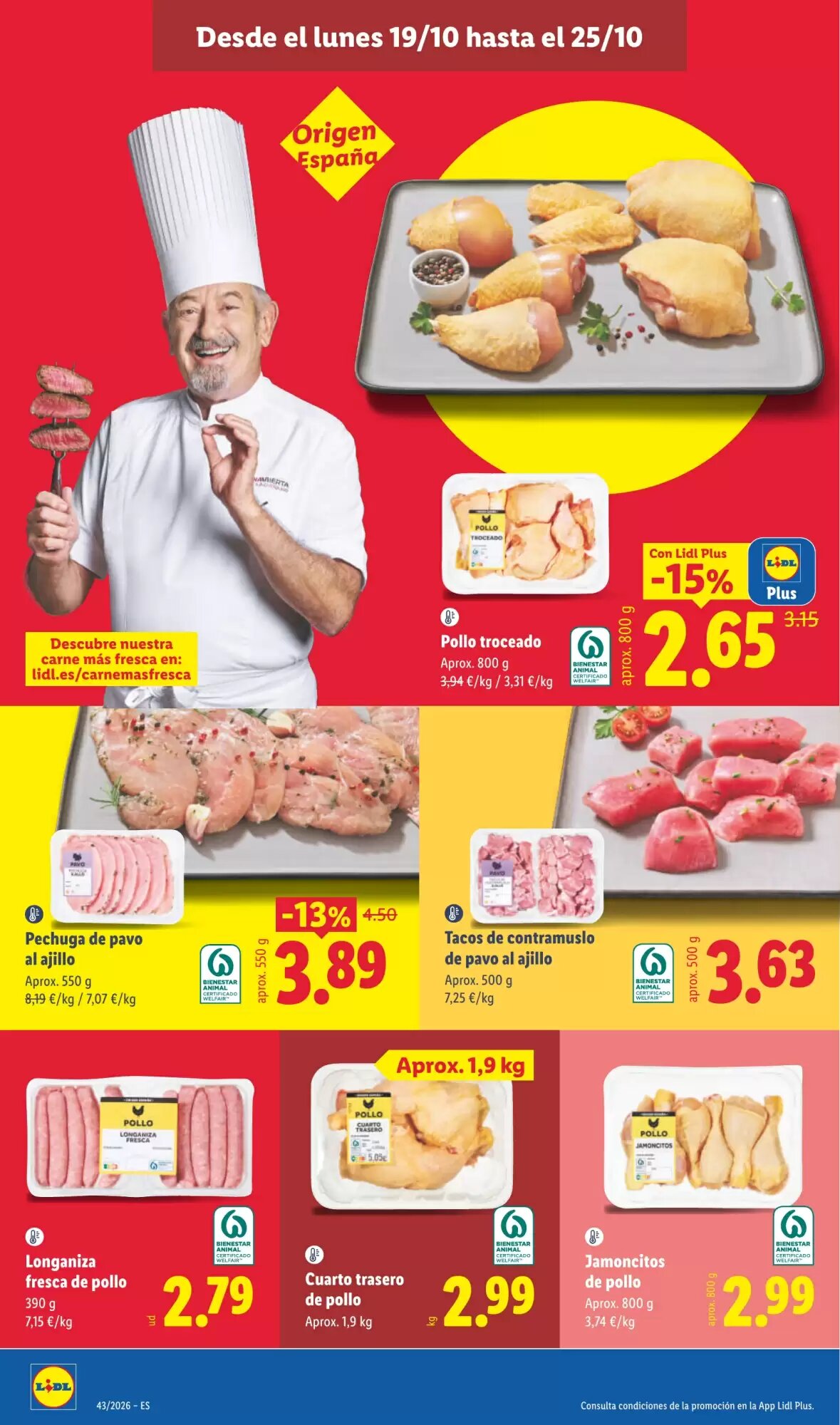 Folleto promocional de Lidl válido desde el 19/10/2026 - Página 10.