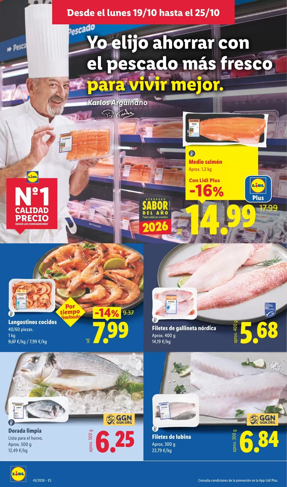 Folleto promocional de Lidl válido desde el 19/10/2026 - Página 12.