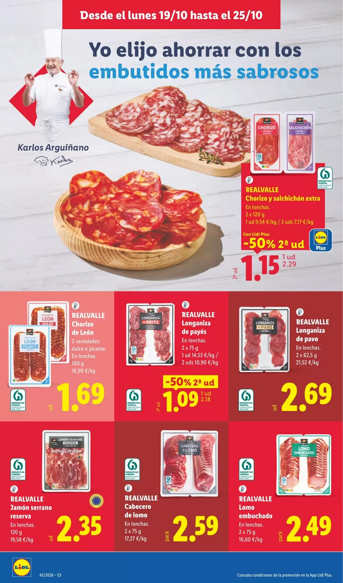 Folleto promocional de Lidl válido desde el 19/10/2026 - Página 14.