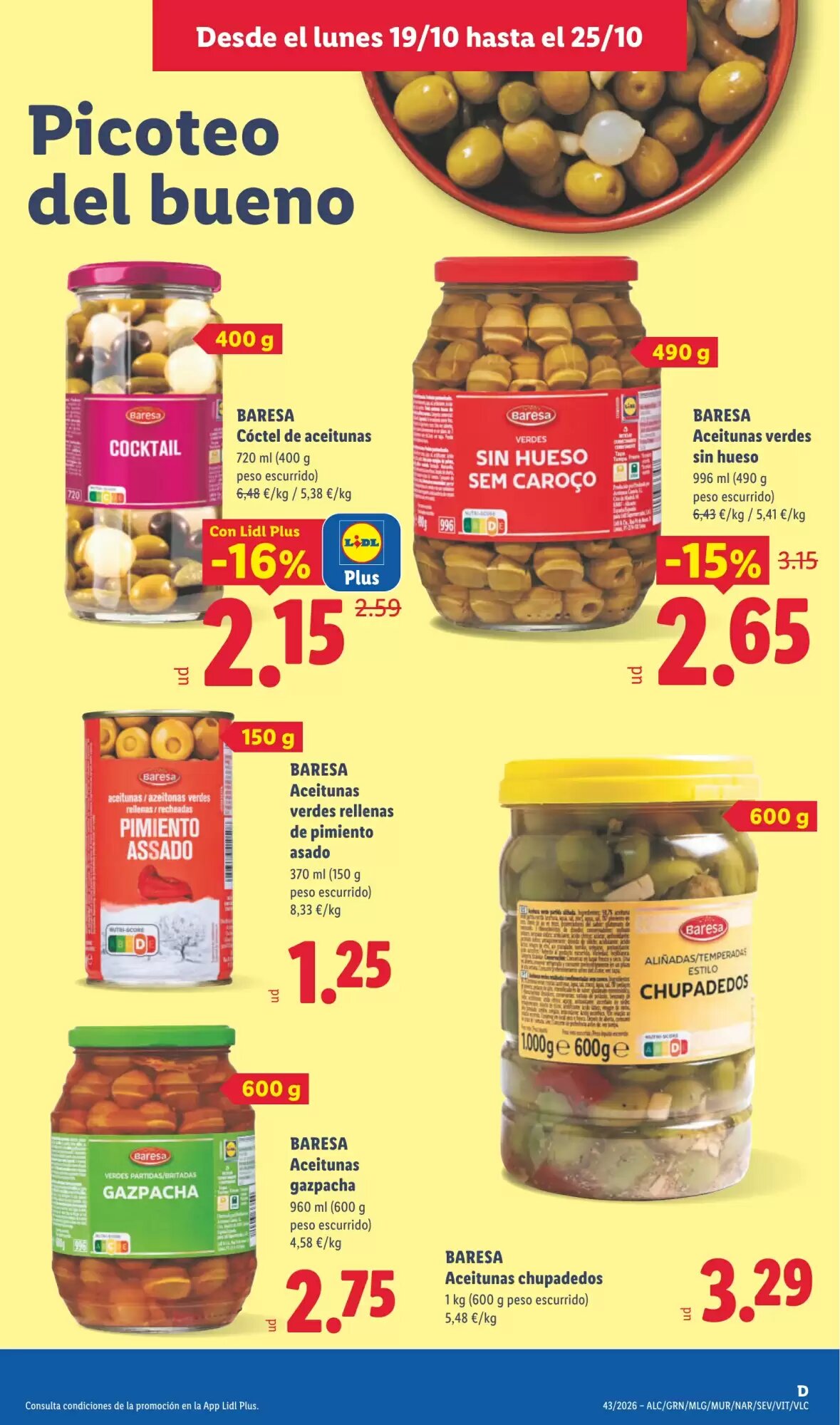 Folleto promocional de Lidl válido desde el 19/10/2026 - Página 17.