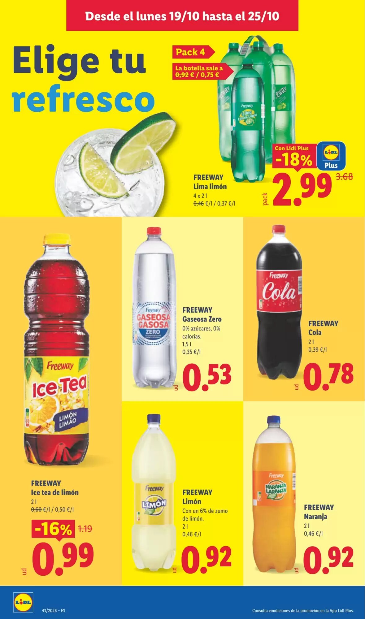 Folleto promocional de Lidl válido desde el 19/10/2026 - Página 18.