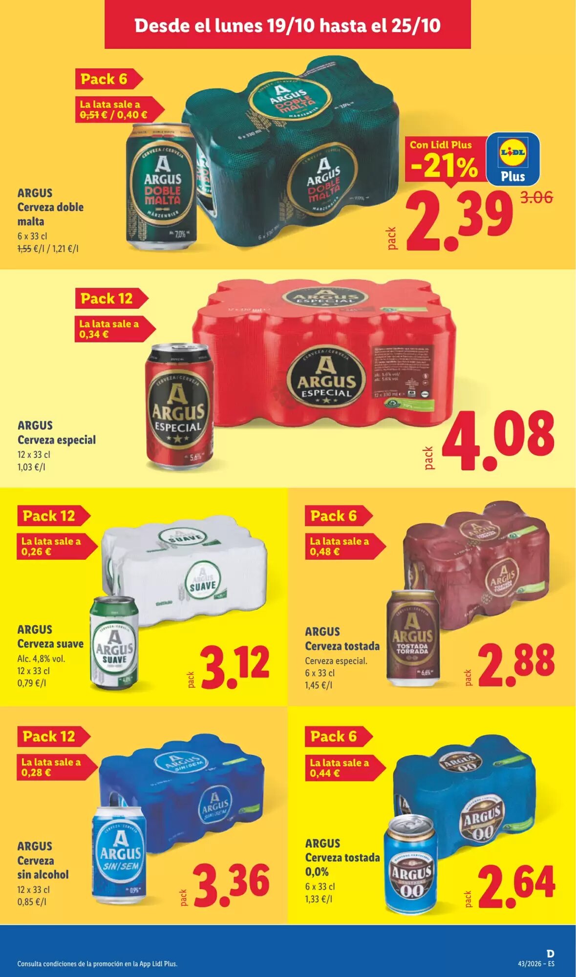 Folleto promocional de Lidl válido desde el 19/10/2026 - Página 19.