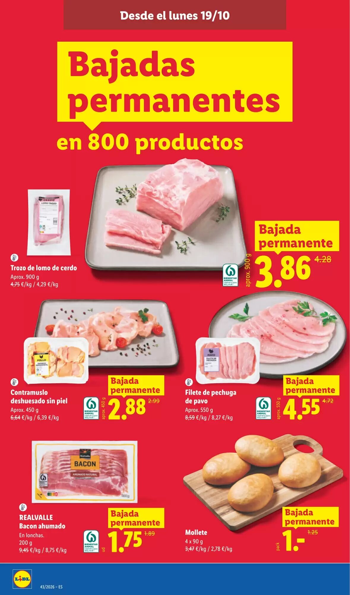 Folleto promocional de Lidl válido desde el 19/10/2026 - Página 22.