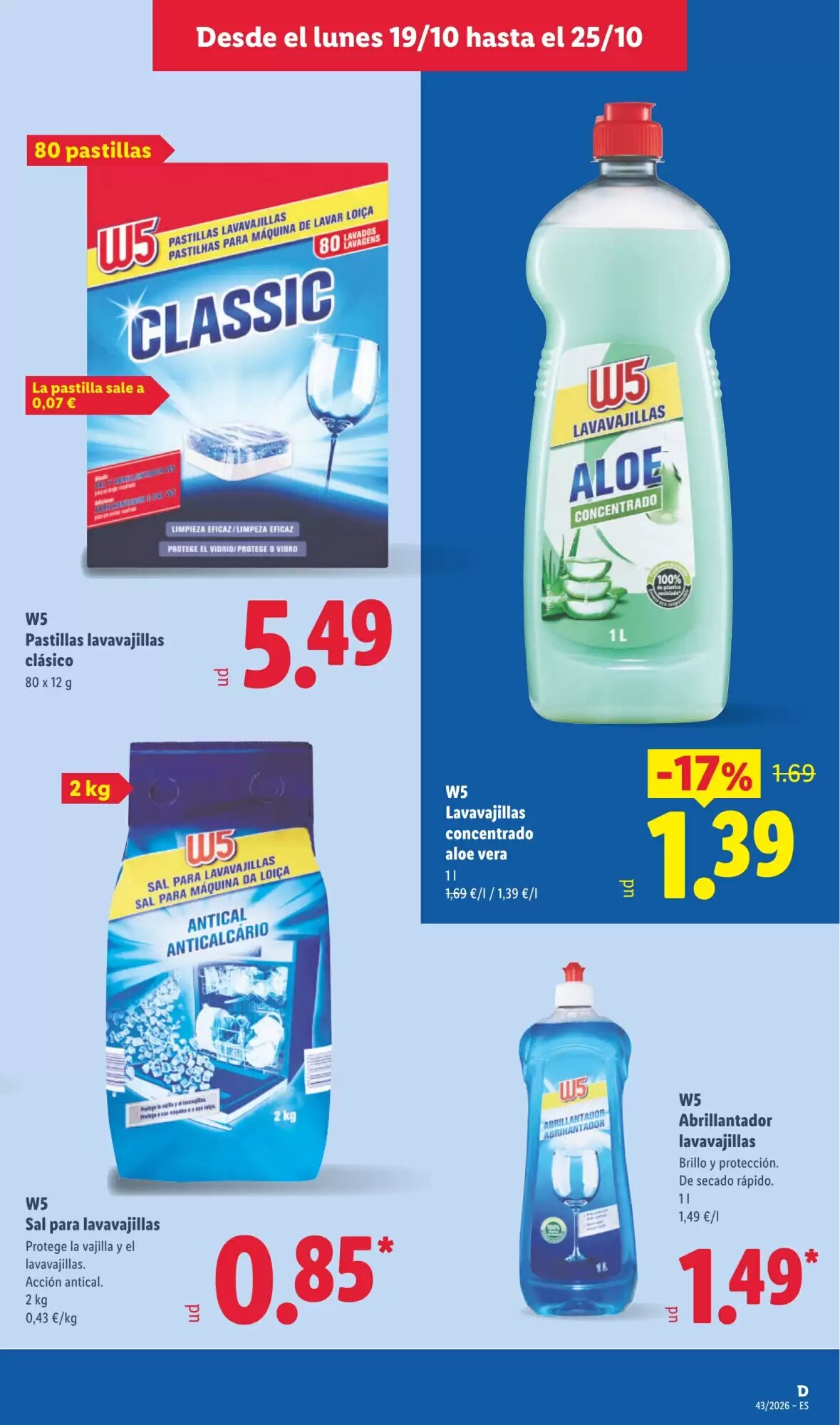 Folleto promocional de Lidl válido desde el 19/10/2026 - Página 25.