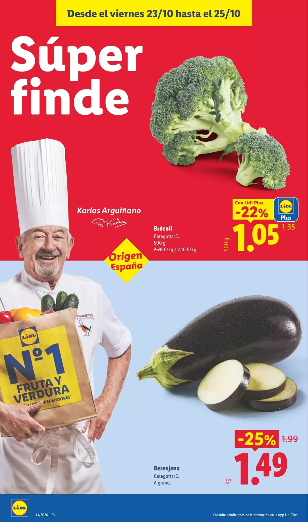 Folleto promocional de Lidl válido desde el 19/10/2026 - Página 32.