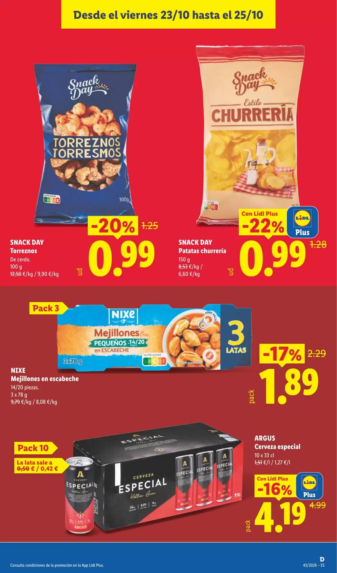Folleto promocional de Lidl válido desde el 19/10/2026 - Página 35.