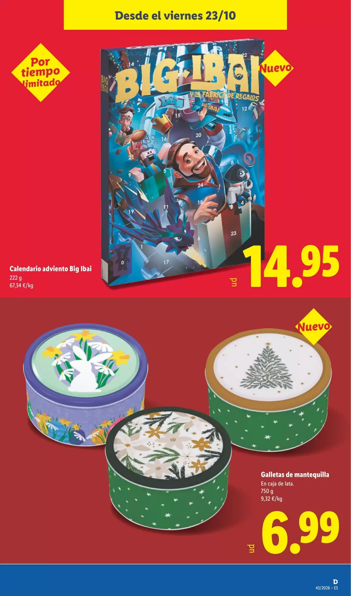 Folleto promocional de Lidl válido desde el 19/10/2026 - Página 39.