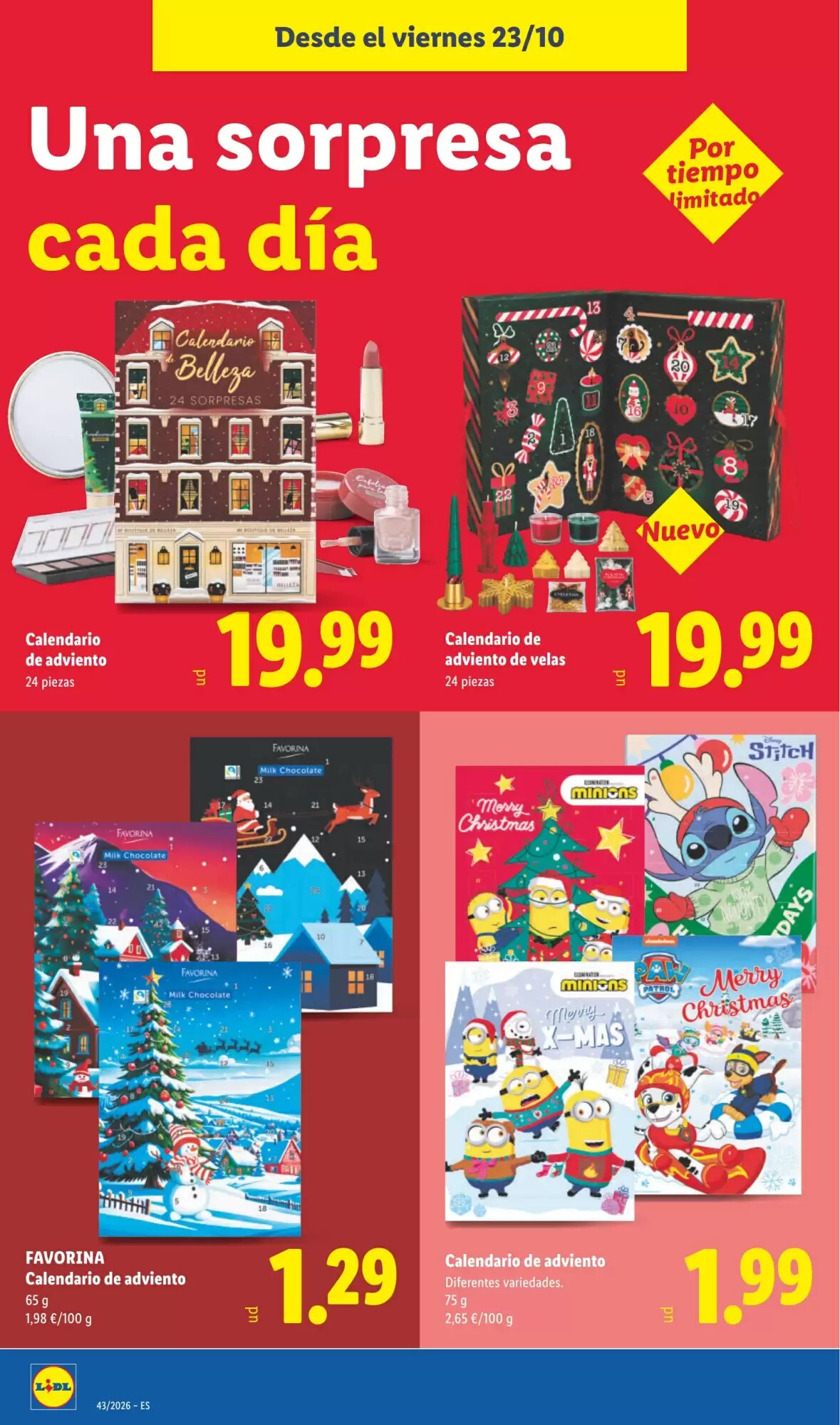 Folleto promocional de Lidl válido desde el 19/10/2026 - Página 40.