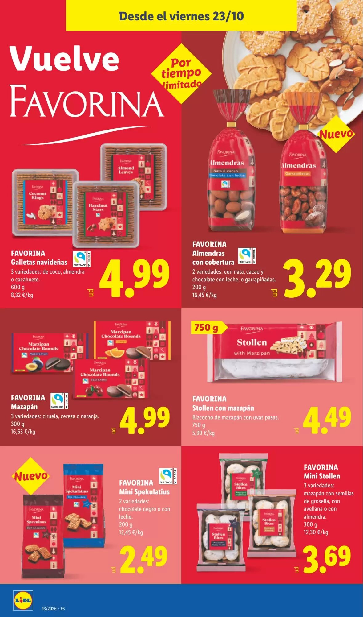 Folleto promocional de Lidl válido desde el 19/10/2026 - Página 42.