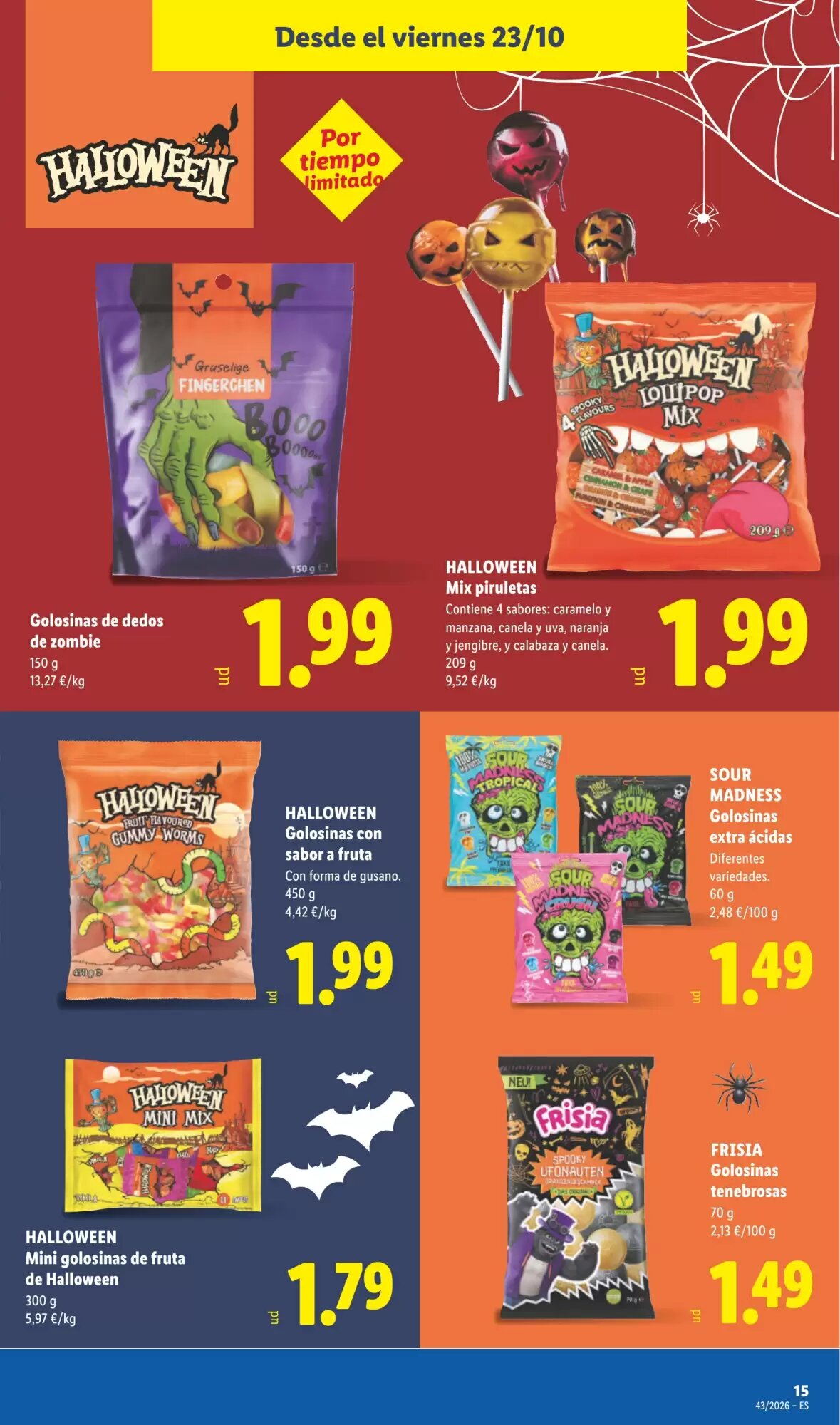 Folleto promocional de Lidl válido desde el 19/10/2026 - Página 45.
