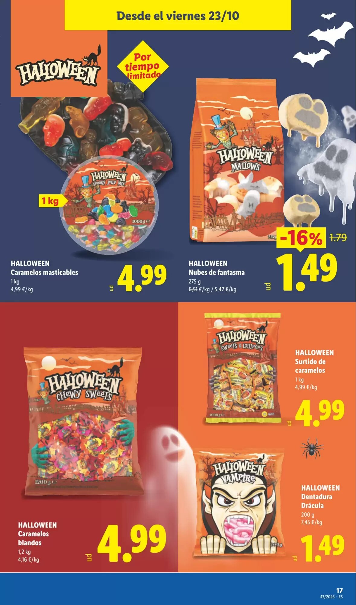 Folleto promocional de Lidl válido desde el 19/10/2026 - Página 47.