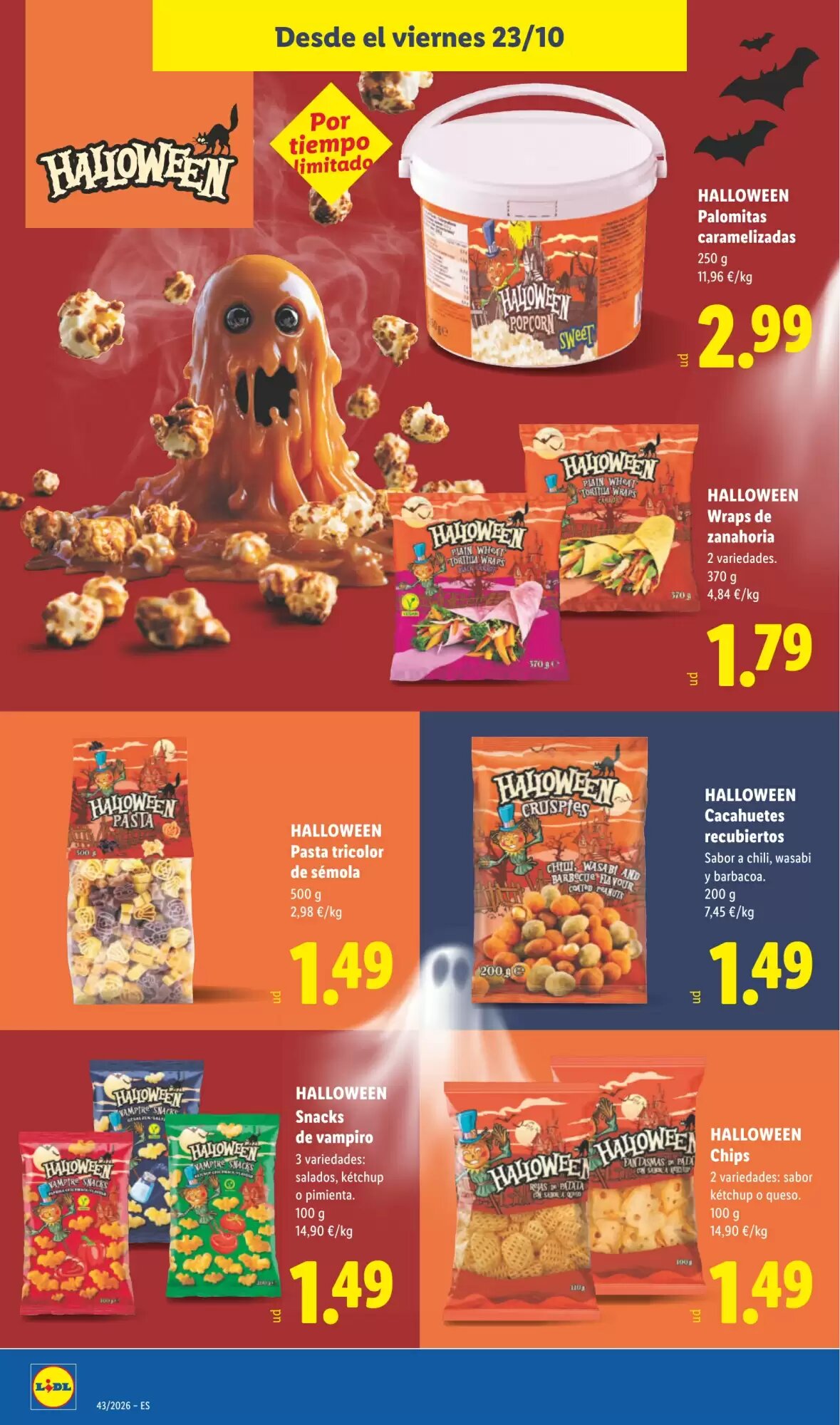Folleto promocional de Lidl válido desde el 19/10/2026 - Página 48.