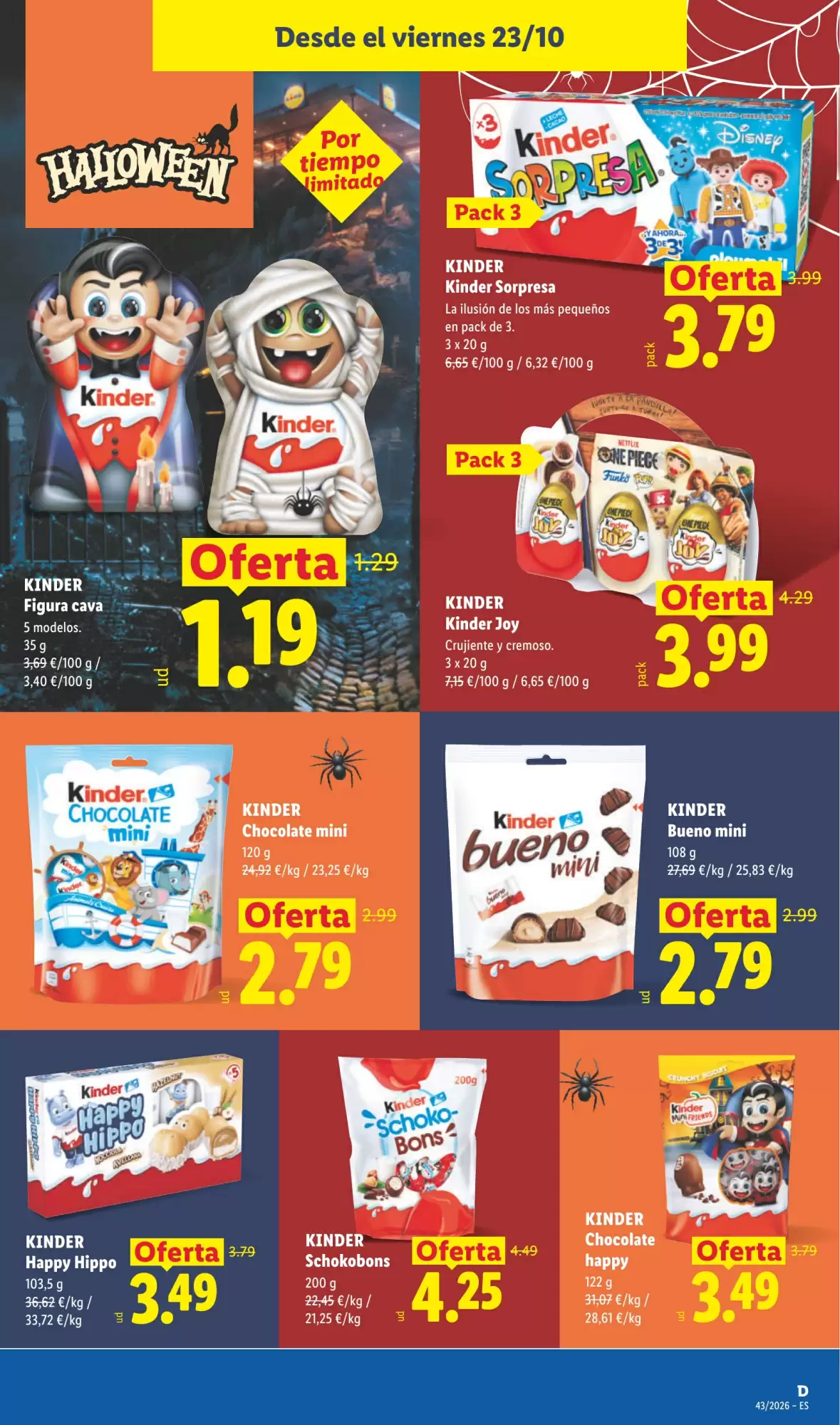 Folleto promocional de Lidl válido desde el 19/10/2026 - Página 51.
