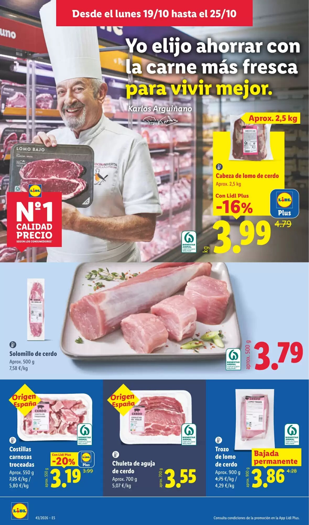 Folleto promocional de Lidl válido desde el 19/10/2026 - Página 6.
