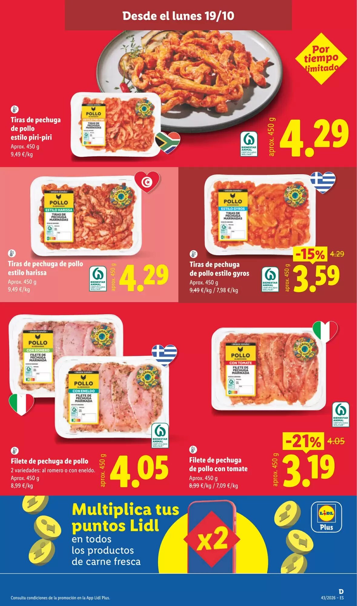 Folleto promocional de Lidl válido desde el 19/10/2026 - Página 9.