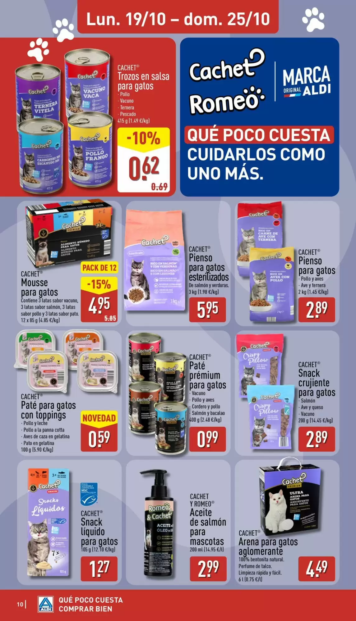 Folleto promocional de ALDI válido desde el 19/10/2026 - Página 10.
