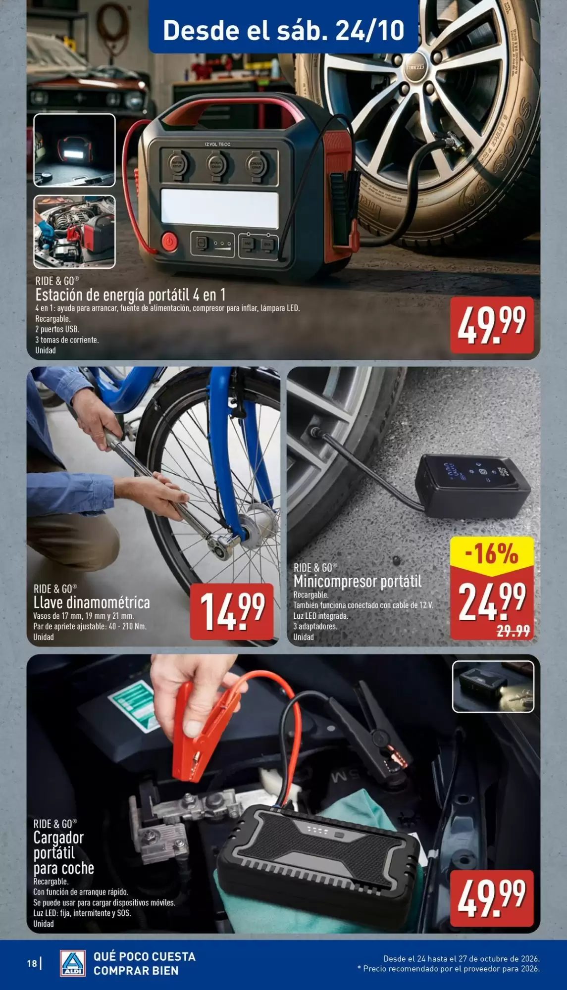 Folleto promocional de ALDI válido desde el 19/10/2026 - Página 18.