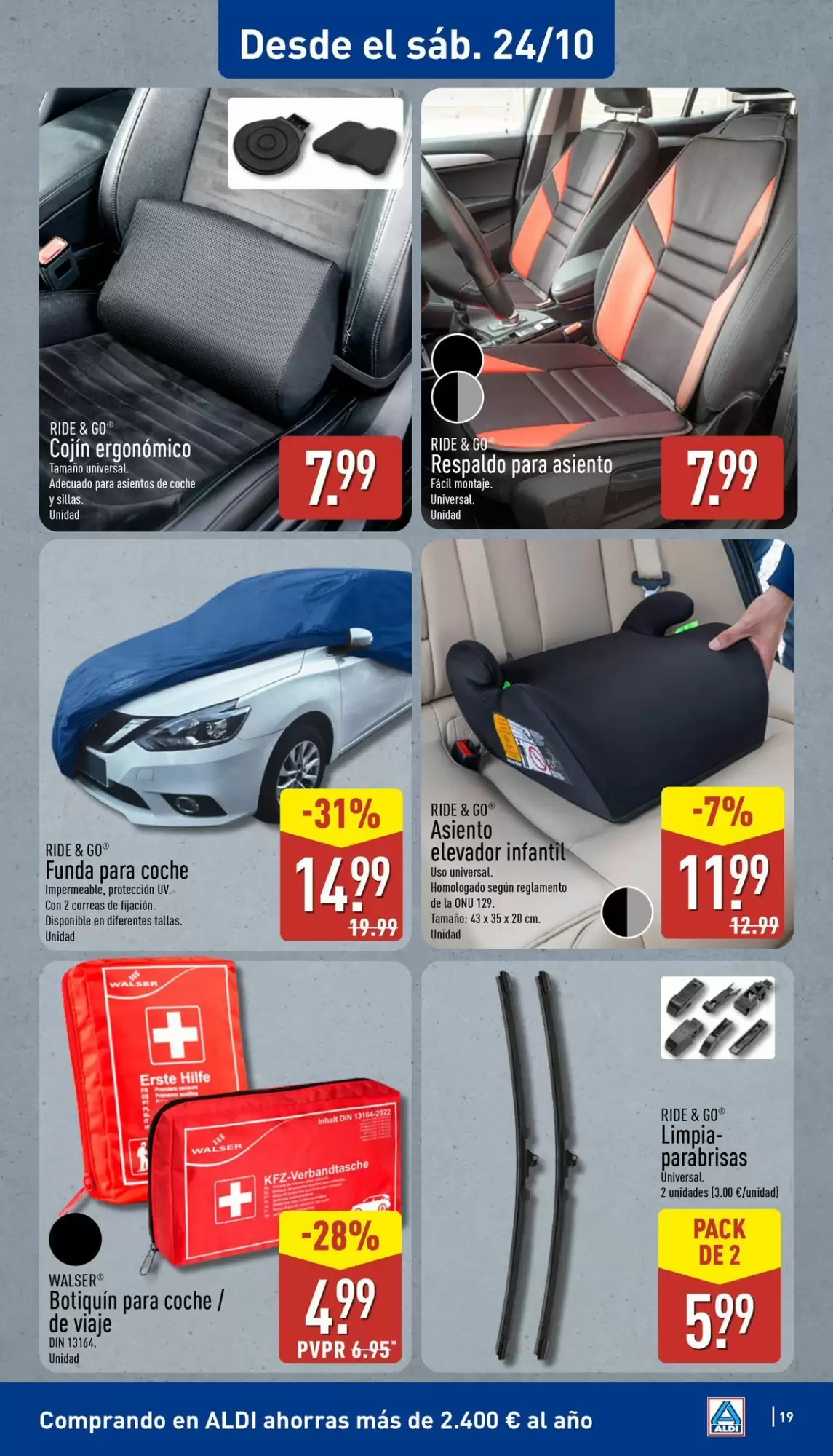 Folleto promocional de ALDI válido desde el 19/10/2026 - Página 19.
