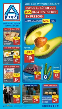 Folleto promocional de ALDI válido desde el 19/10/2026