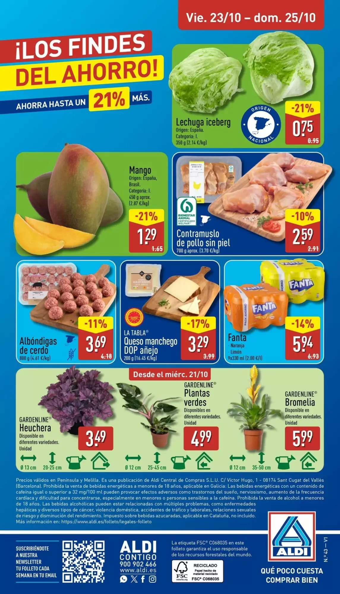 Folleto promocional de ALDI válido desde el 19/10/2026 - Página 24.