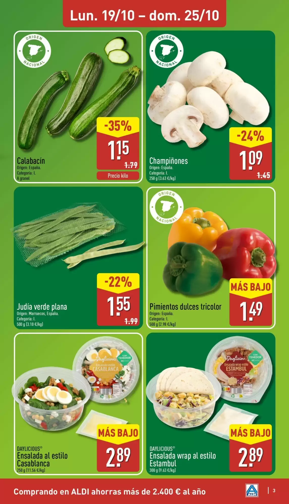 Folleto promocional de ALDI válido desde el 19/10/2026 - Página 3.