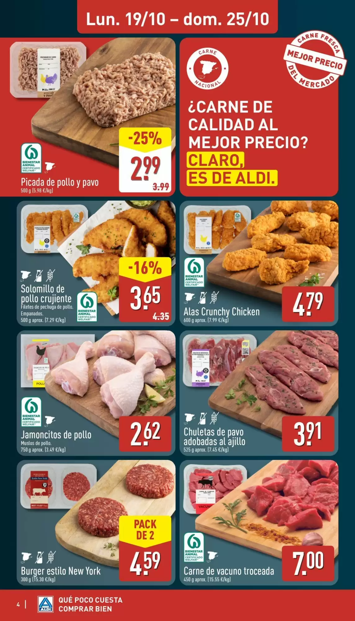 Folleto promocional de ALDI válido desde el 19/10/2026 - Página 4.