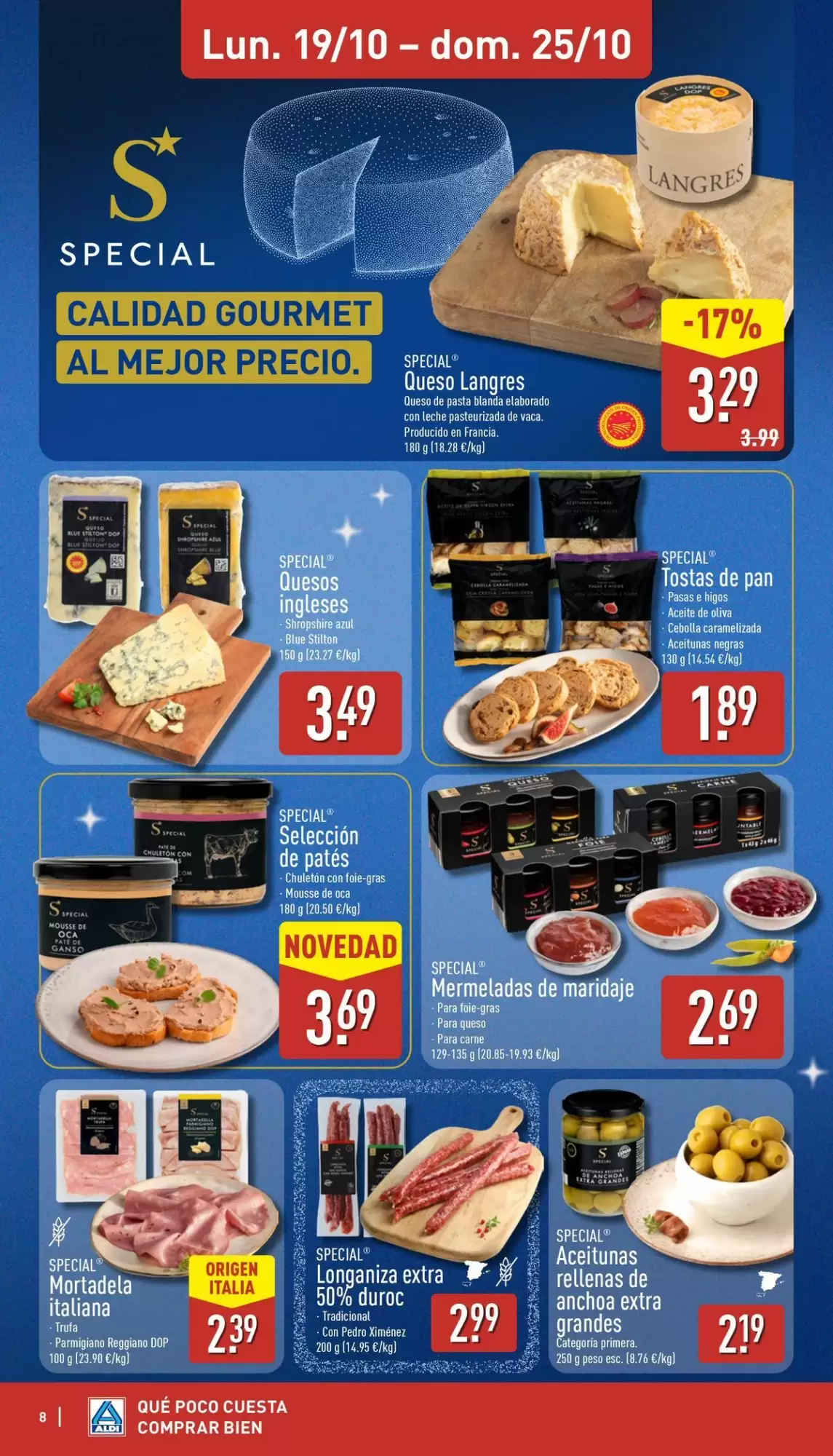Folleto promocional de ALDI válido desde el 19/10/2026 - Página 8.
