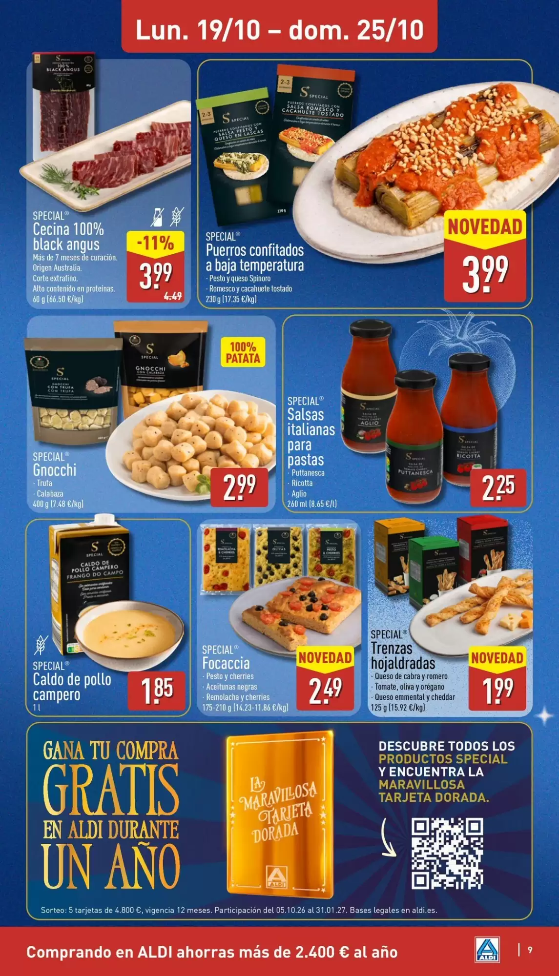 Folleto promocional de ALDI válido desde el 19/10/2026 - Página 9.