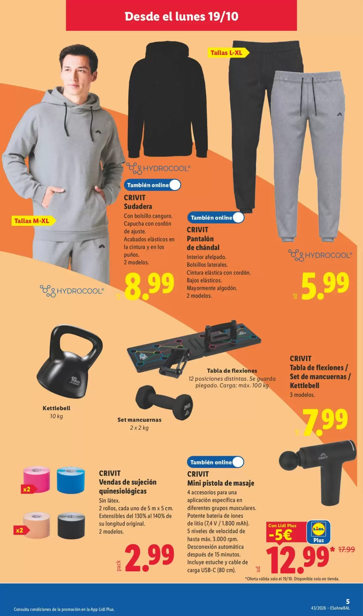 Folleto promocional de Lidl válido desde el 19/10/2026 - Página 13.