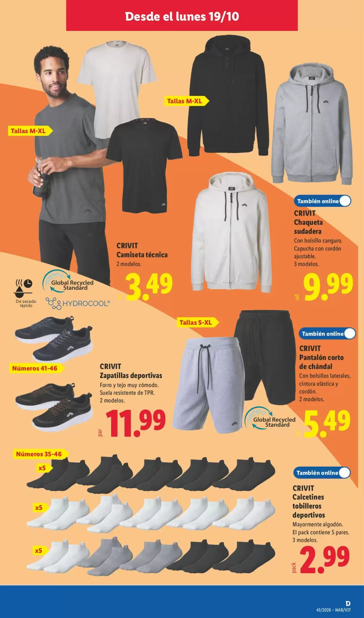 Folleto promocional de Lidl válido desde el 19/10/2026 - Página 15.