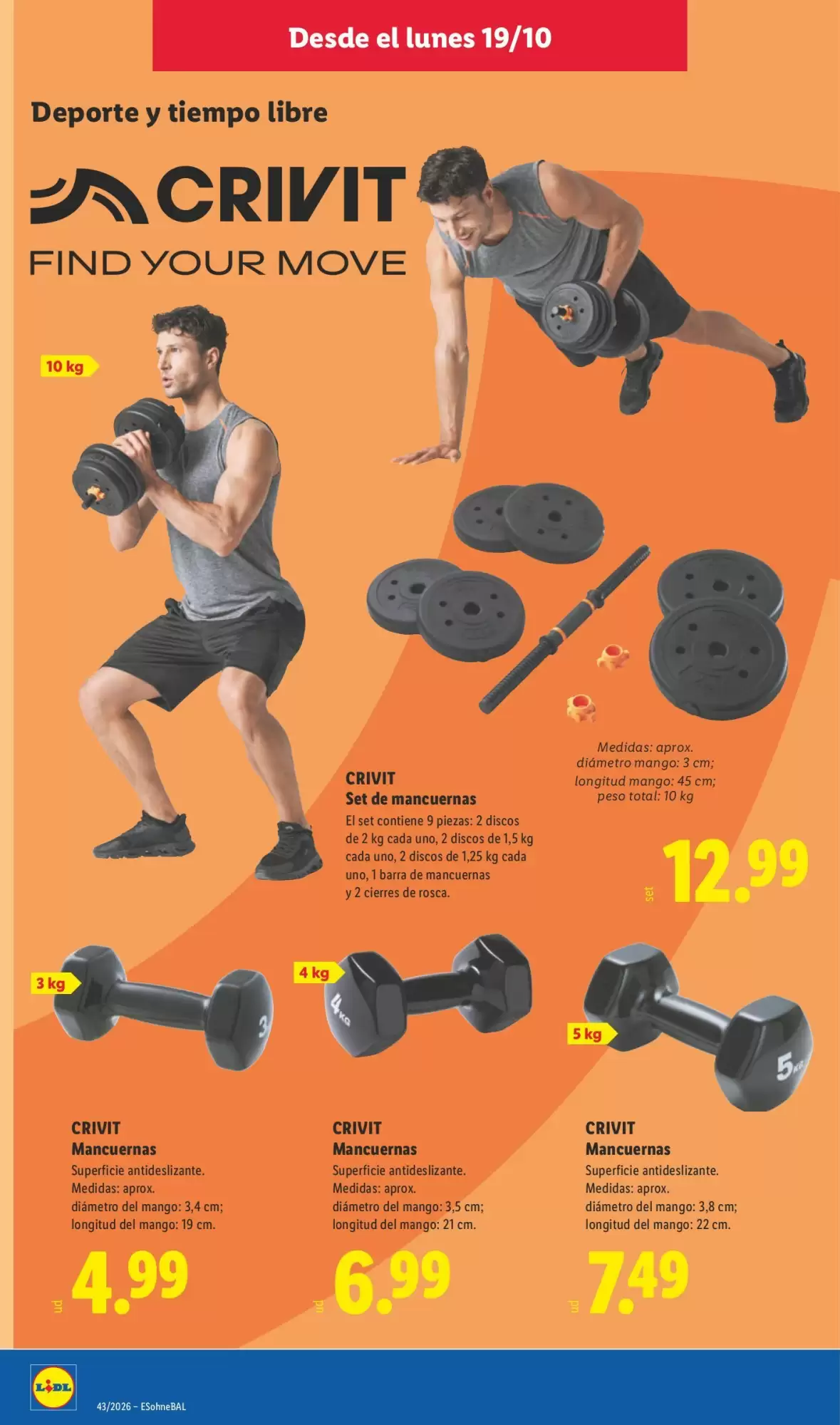 Folleto promocional de Lidl válido desde el 19/10/2026 - Página 16.