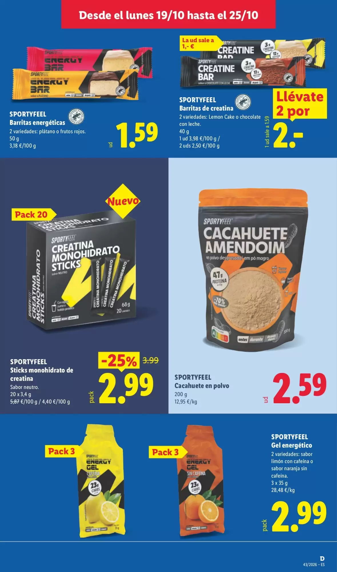 Folleto promocional de Lidl válido desde el 19/10/2026 - Página 19.