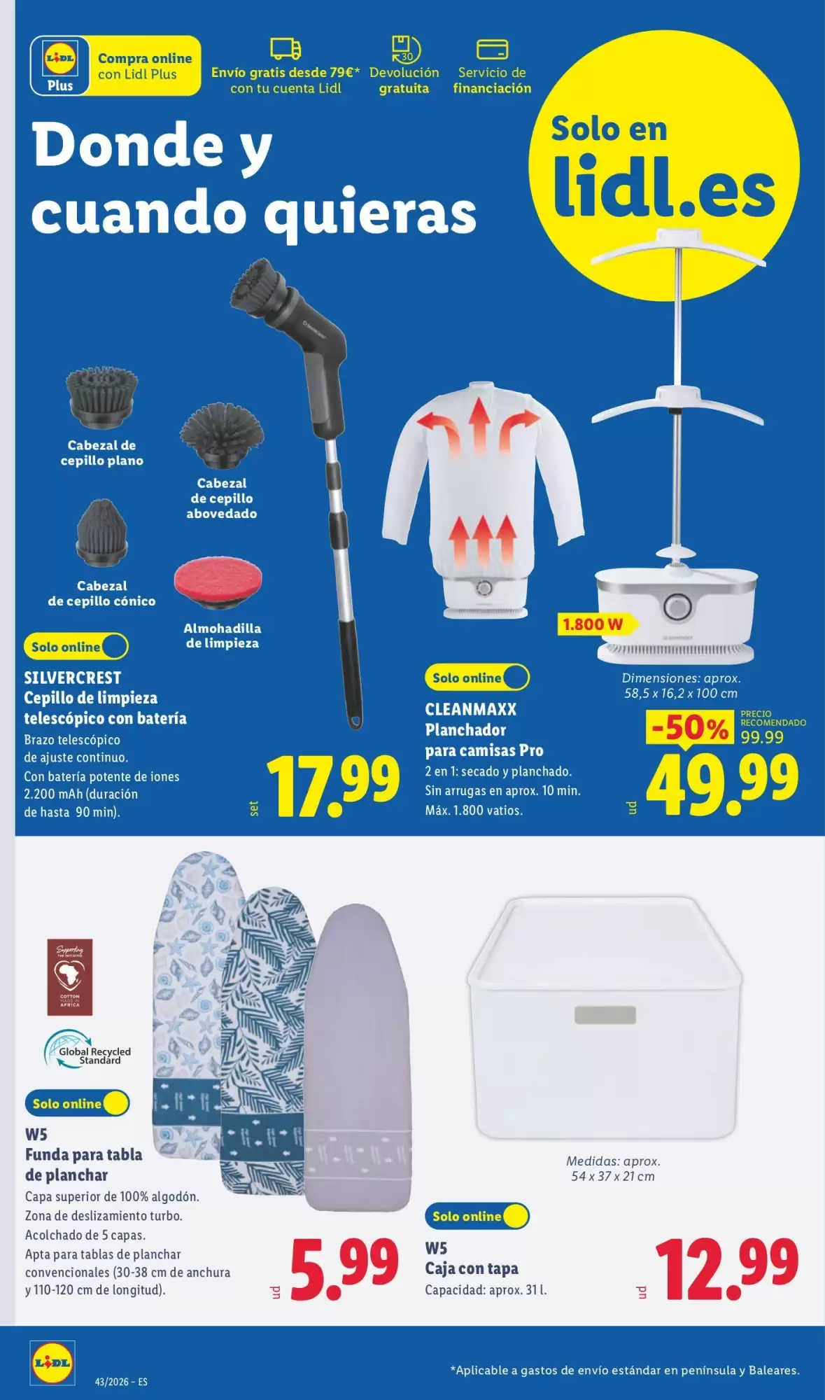 Folleto promocional de Lidl válido desde el 19/10/2026 - Página 2.