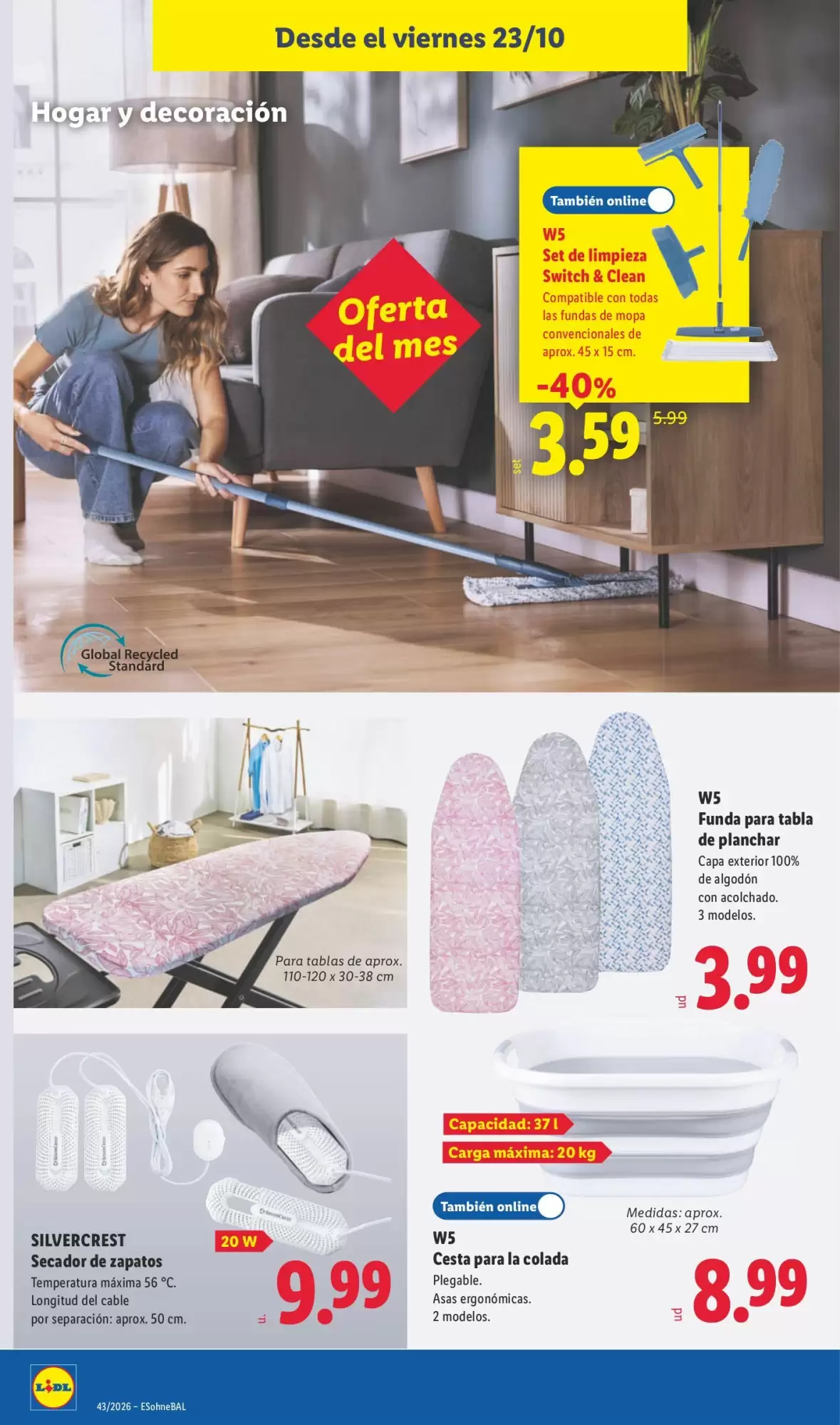 Folleto promocional de Lidl válido desde el 19/10/2026 - Página 24.
