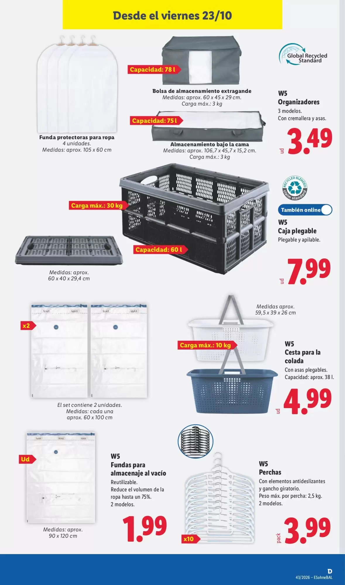 Folleto promocional de Lidl válido desde el 19/10/2026 - Página 25.