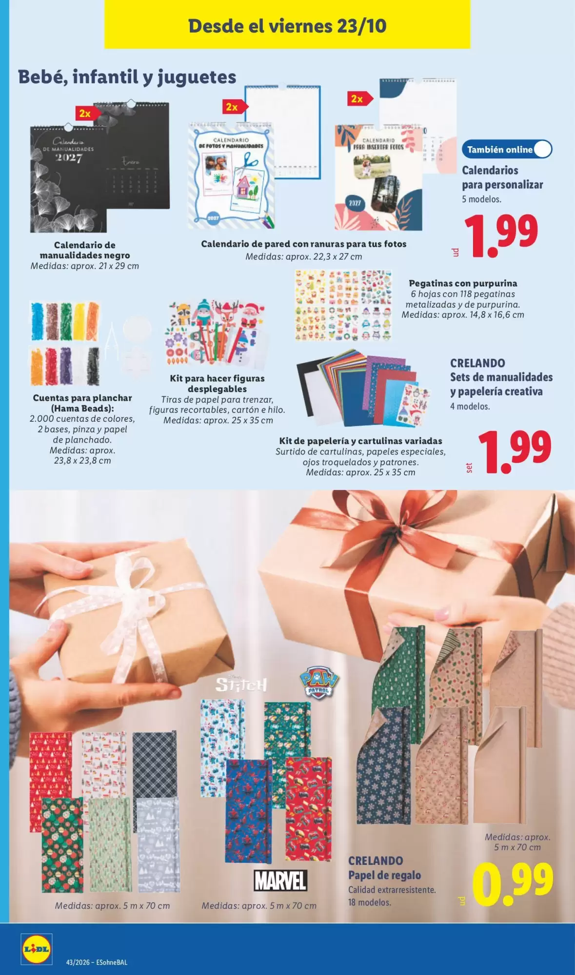 Folleto promocional de Lidl válido desde el 19/10/2026 - Página 26.