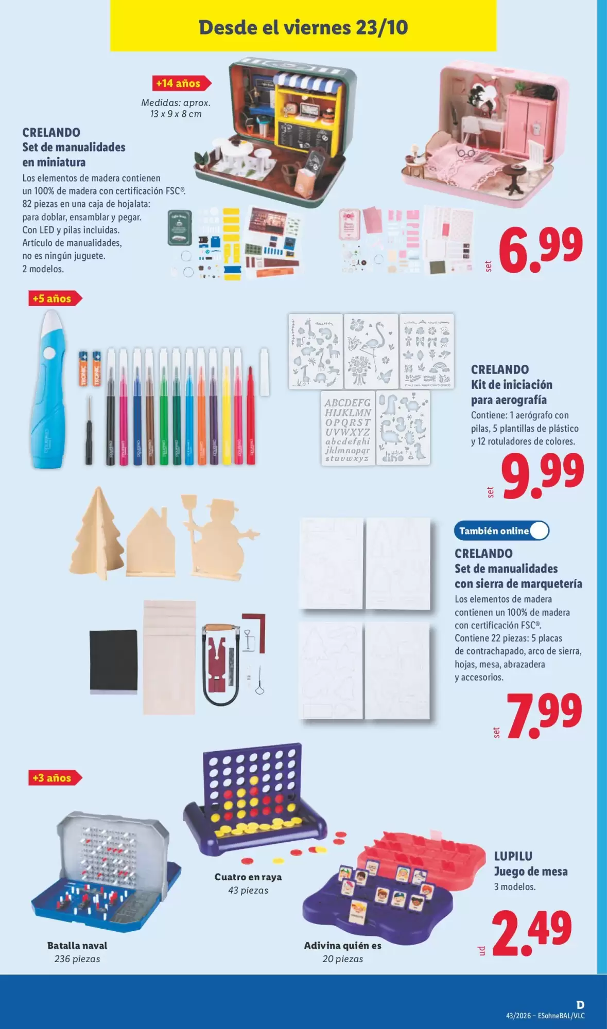 Folleto promocional de Lidl válido desde el 19/10/2026 - Página 29.