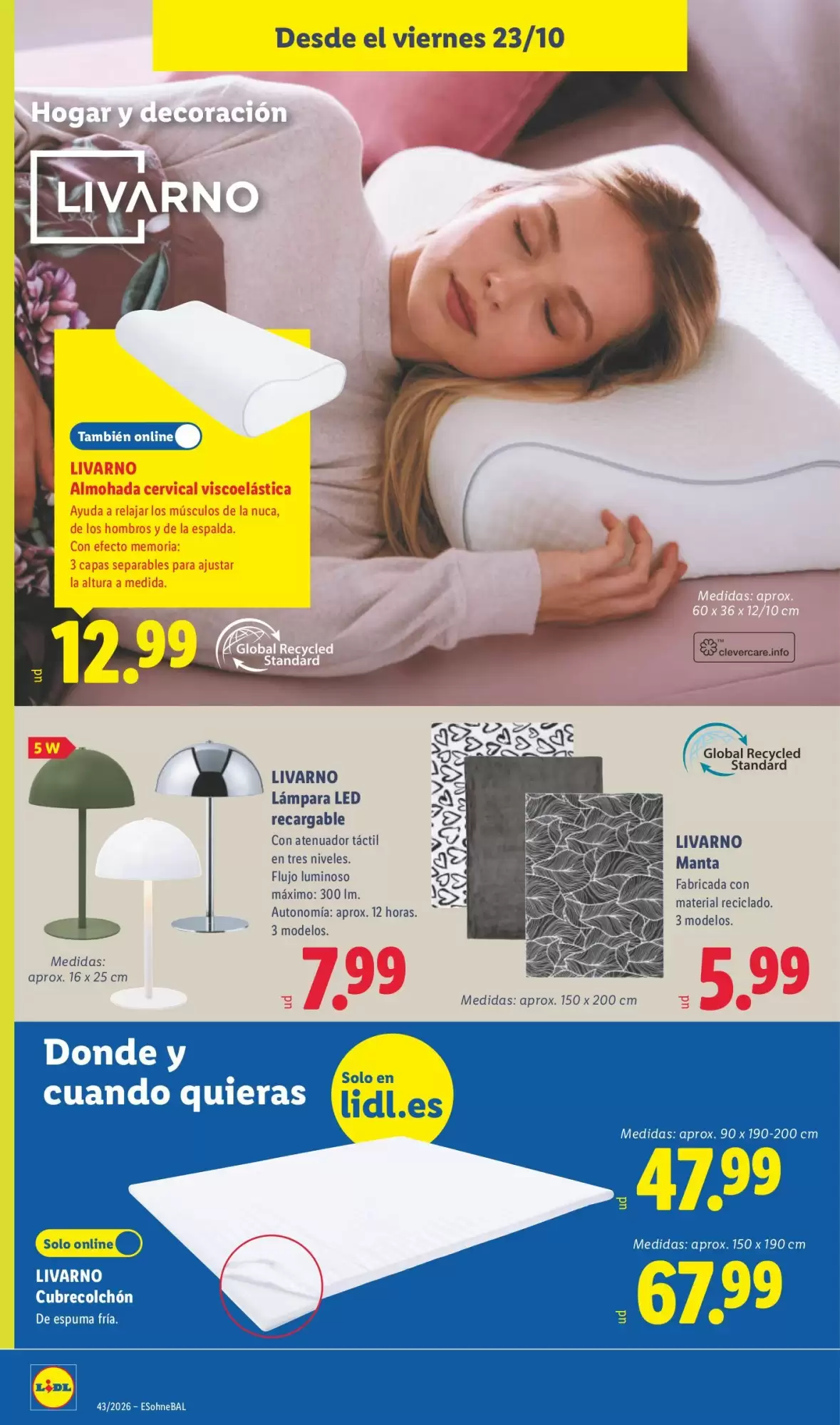 Folleto promocional de Lidl válido desde el 19/10/2026 - Página 30.