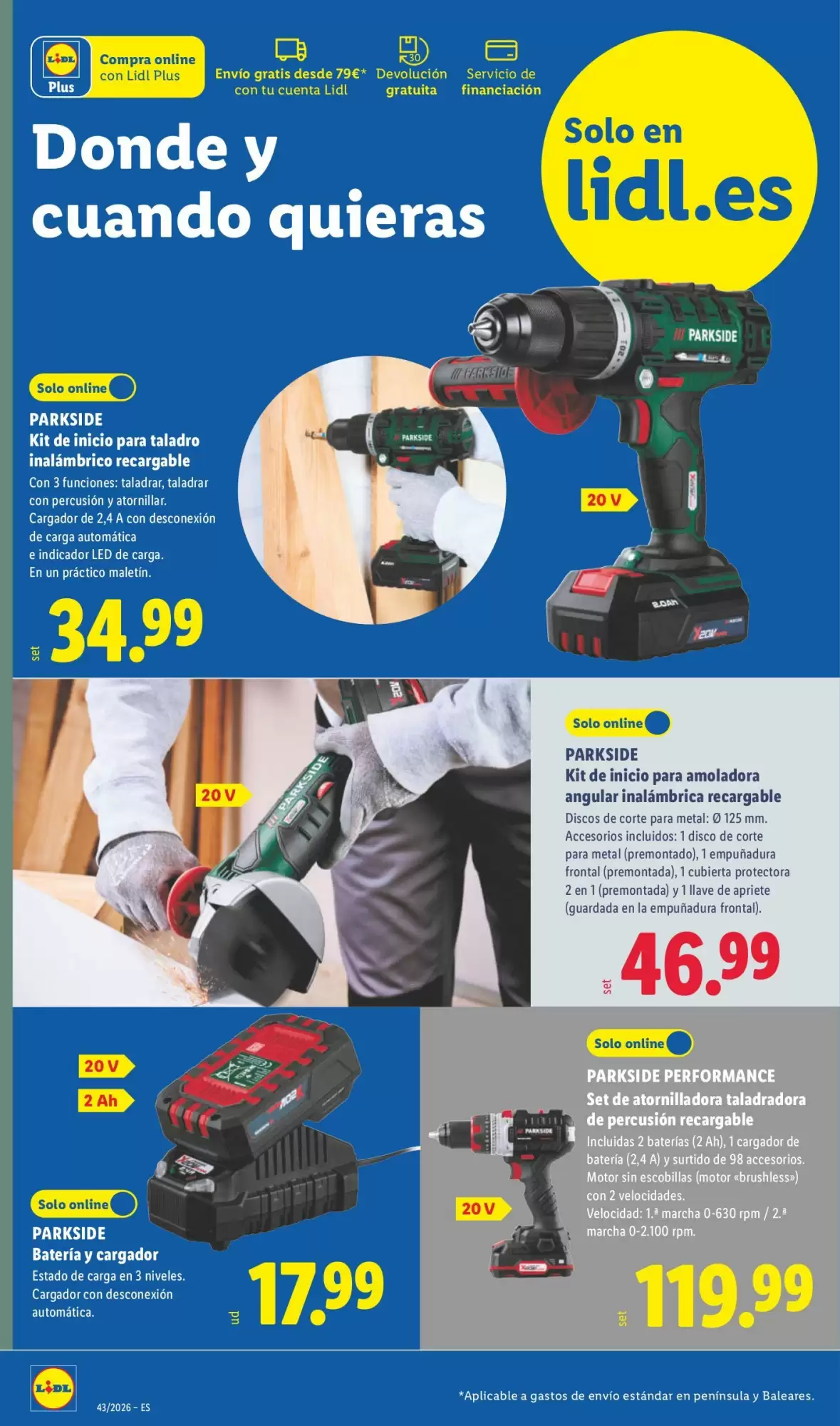 Folleto promocional de Lidl válido desde el 19/10/2026 - Página 4.