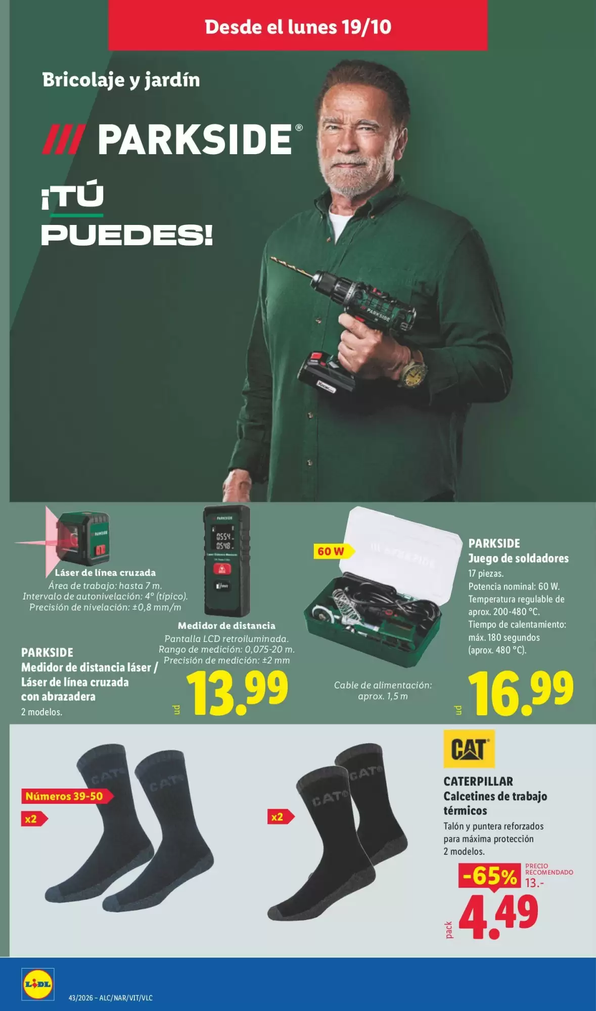 Folleto promocional de Lidl válido desde el 19/10/2026 - Página 8.