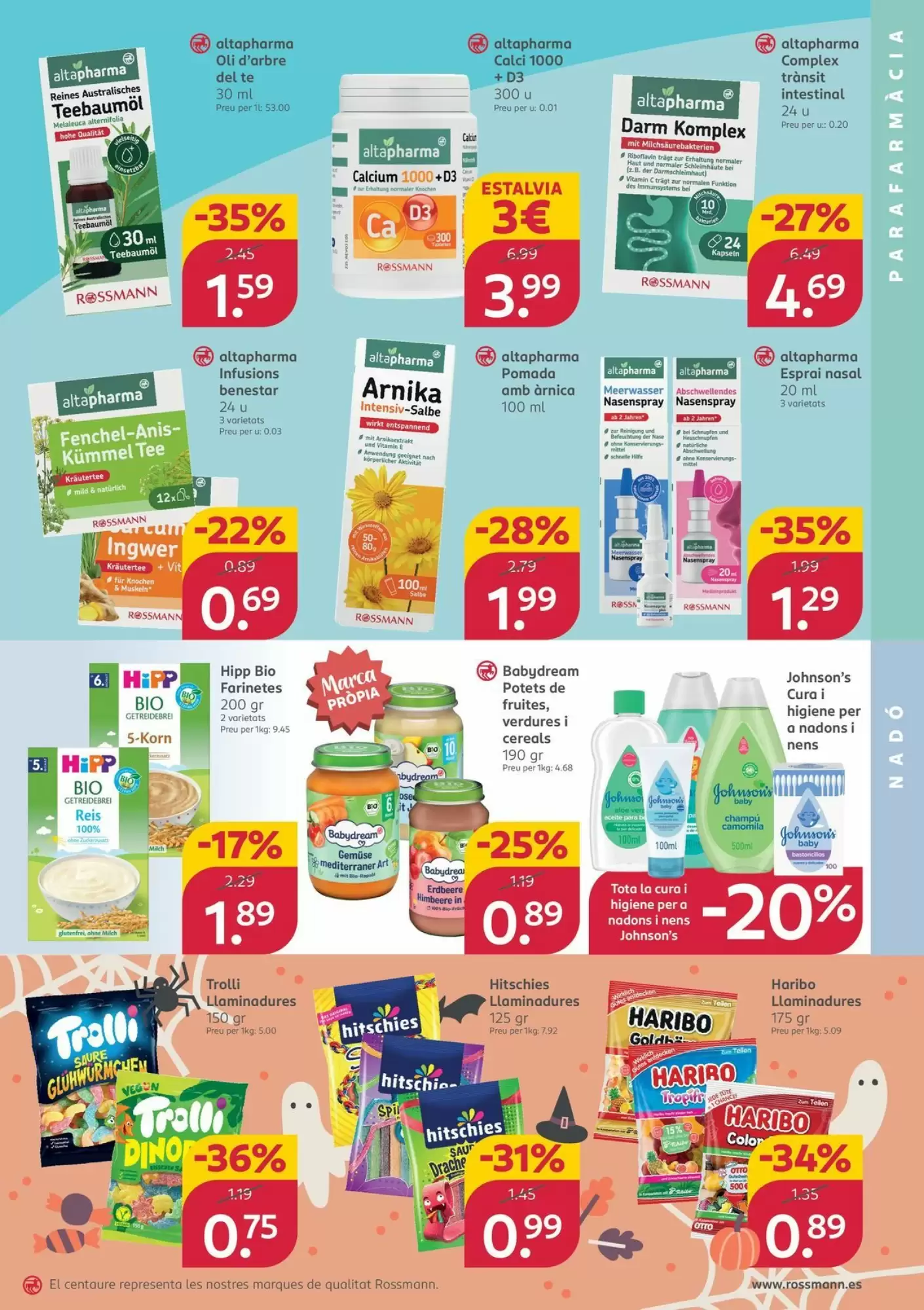 Folleto promocional de Rossmann válido desde el 19/10/2026 - Página 3.
