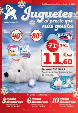 Folleto promocional de Alcampo válido desde el 22/10/2026